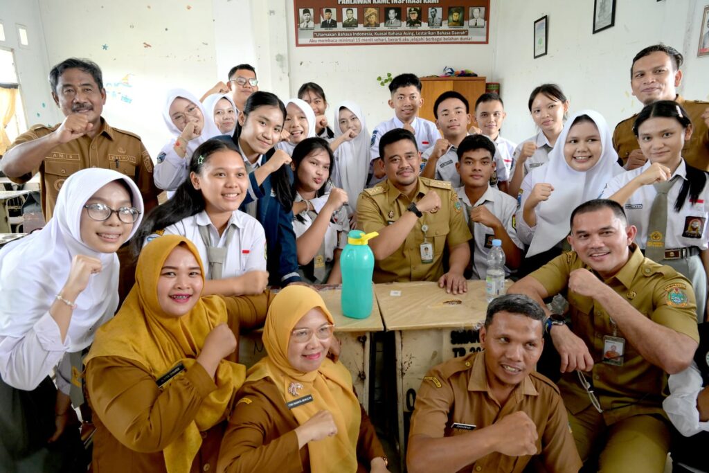 Bobby Nasution Buka MPLS 2026 se-Sumut, Tekankan Pentingnya Menghormati Guru dan Orang Tua