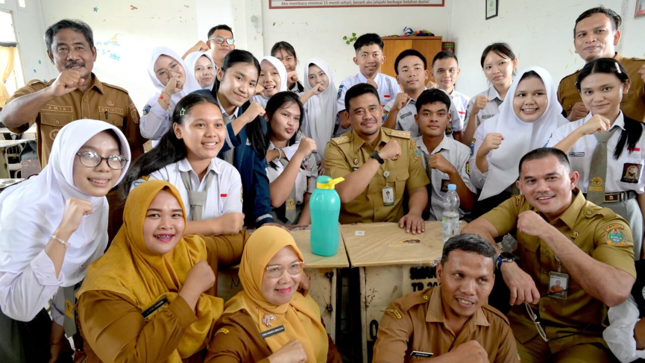 Bobby Nasution Buka MPLS 2026 se-Sumut, Tekankan Pentingnya Menghormati Guru dan Orang Tua