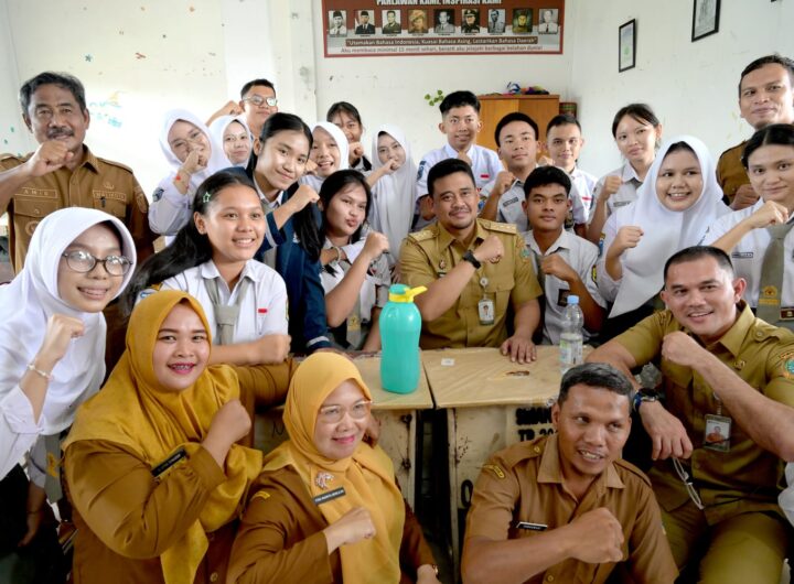 Bobby Nasution Buka MPLS 2026 se-Sumut, Tekankan Pentingnya Menghormati Guru dan Orang Tua