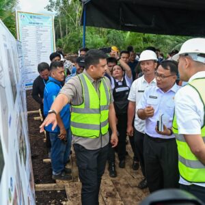 Bobby Nasution Mulai Bangun SMKN 1 Gido, Relokasi Sekolah Langganan Banjir ke Lokasi yang Lebih Layak