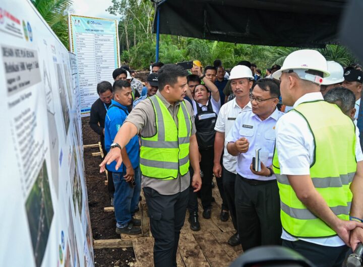 Bobby Nasution Mulai Bangun SMKN 1 Gido, Relokasi Sekolah Langganan Banjir ke Lokasi yang Lebih Layak