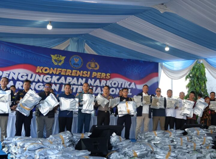 BNN Gagalkan Penyelundupan 3,37 Ton Ganja, Bisa Diolah Jadi 2,2 Juta Cartridge Vape THC
