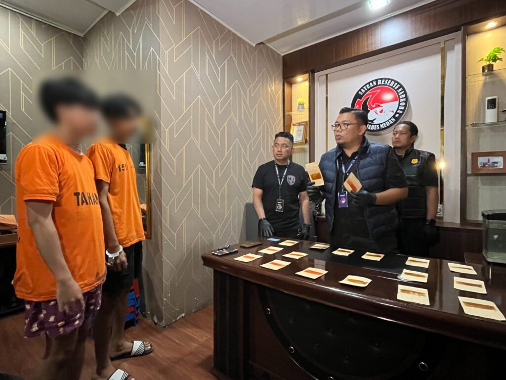 Pegawai SPA di Medan Edarkan Narkotika Jenis Happy Water, Polisi Ringkus Pemasok