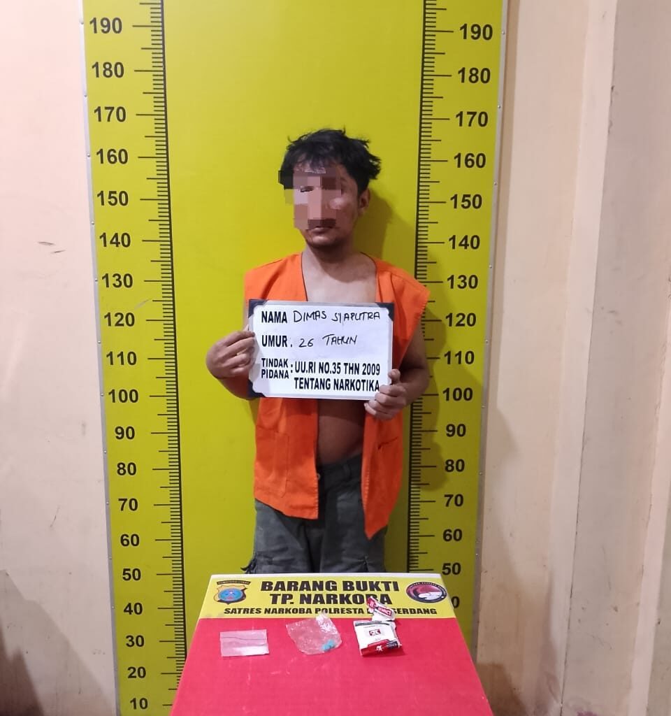Pemilik Sabu dan Ekstasi Berupaya Kabur dari Sergapan Polresta Deli Serdang