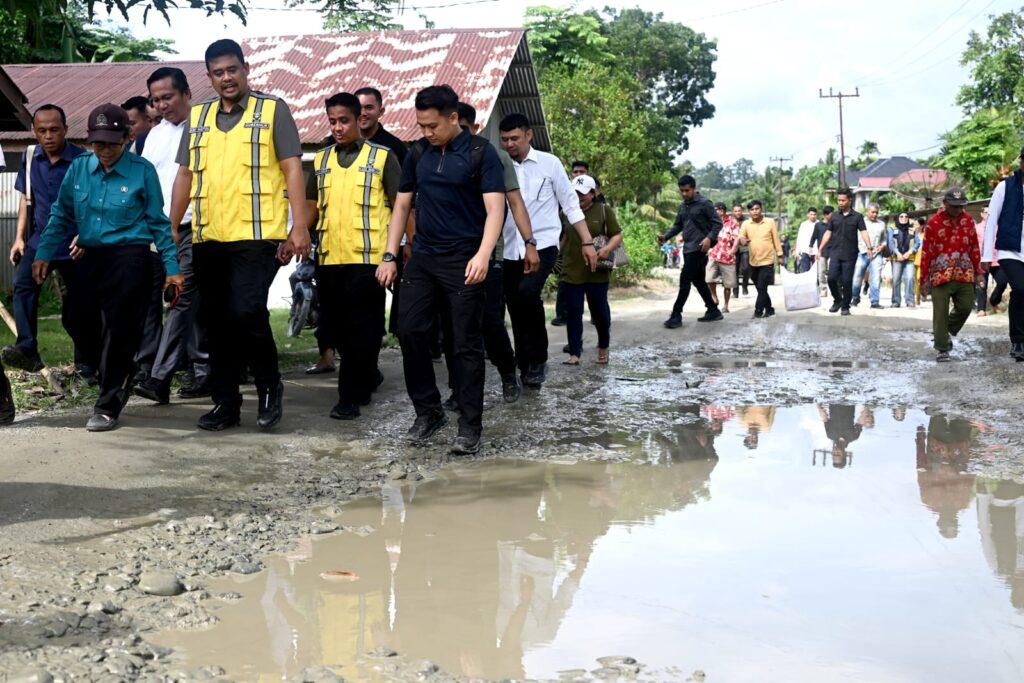 Mulai Agustus, Bobby Nasution Pastikan Pembangunan Jalan dan Jembatan Jalur Barat Nisel-Nisbar