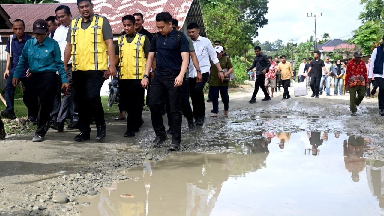 Mulai Agustus, Bobby Nasution Pastikan Pembangunan Jalan dan Jembatan Jalur Barat Nisel-Nisbar