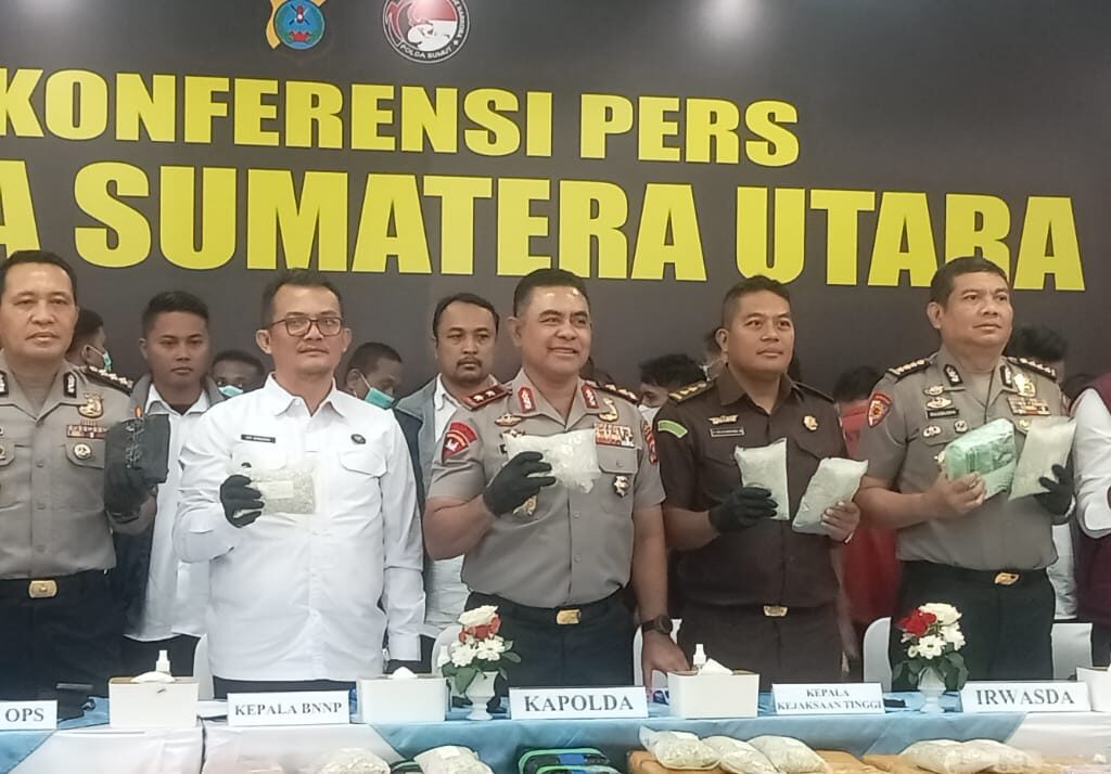 Polda Sumut Tindak 6 Personel Terlibat Narkoba