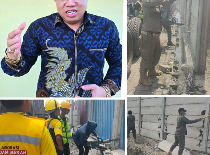 Perjuangan Pengacara Dr. Darmawan Yusuf untuk PT Belawan Indah Berbuah Hasil, Pemko Medan Rubuhkan Tembok PT SBP