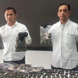Polda Sumut Gagalkan Peredaran 2.000 Bungkus Vape Getar asal Malaysia di Medan