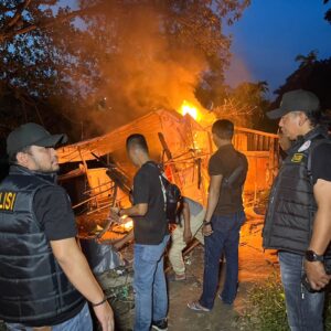 Barak Narkoba di Kelambir V Bongkar dan Dibakar, 1 Pengedar Ditangkap