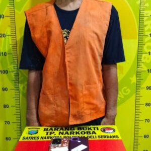 Polisi Tangkap Pengedar Narkoba Batang Kuis, Disita Timbangan Digital dan 1,28 Gram Sabu