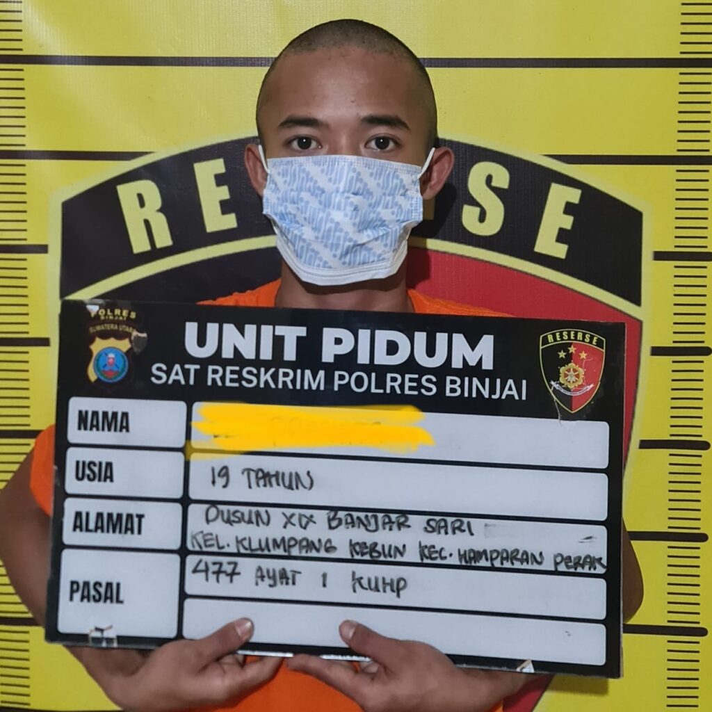 Tim Cobra Polres Binjai Ringkus Pencuri Motor, Pelaku Ditembak karena Melawan
