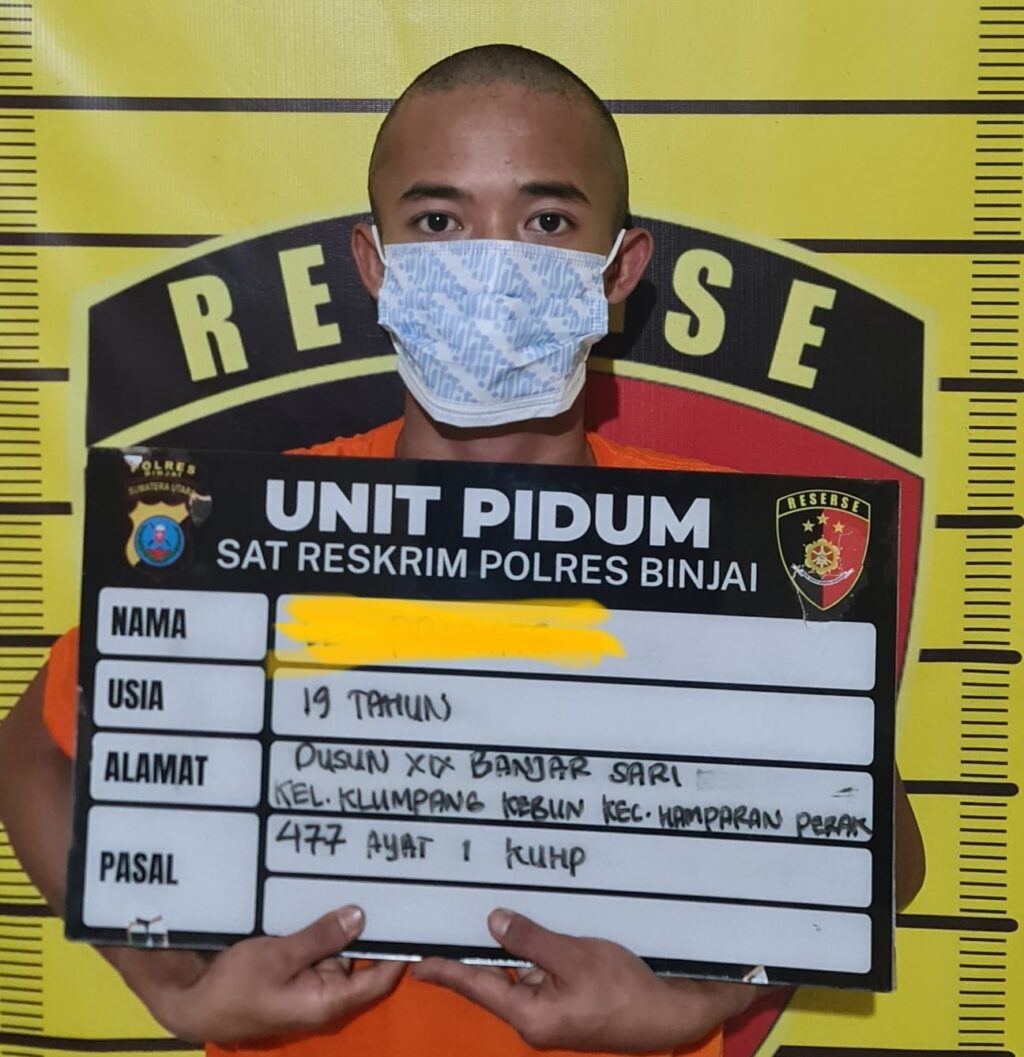 Tim Cobra Polres Binjai Ringkus Pencuri Motor, Pelaku Ditembak karena Melawan