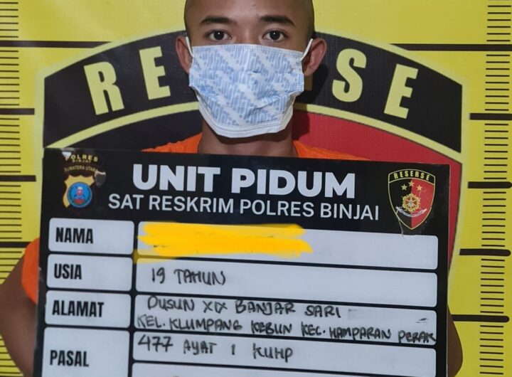 Tim Cobra Polres Binjai Ringkus Pencuri Motor, Pelaku Ditembak karena Melawan