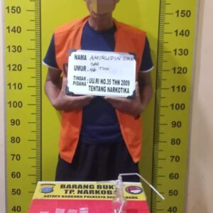 Polresta Deli Serdang Tangkap Pemilik Sabu di Sei Belumai, Harapkan Peran Masyarakat
