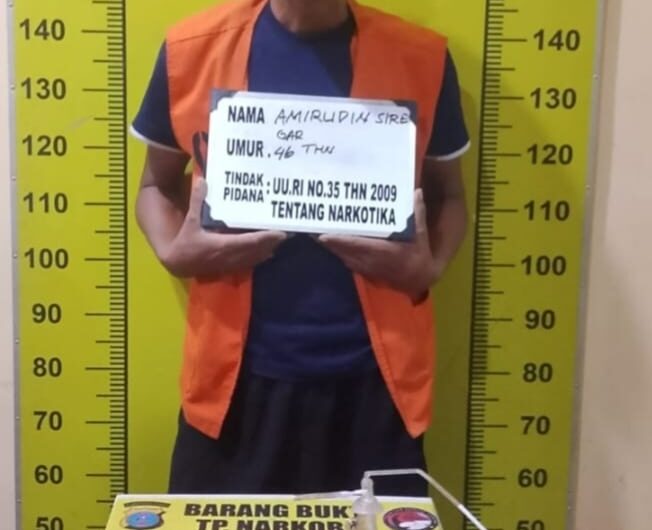 Polresta Deli Serdang Tangkap Pemilik Sabu di Sei Belumai, Harapkan Peran Masyarakat