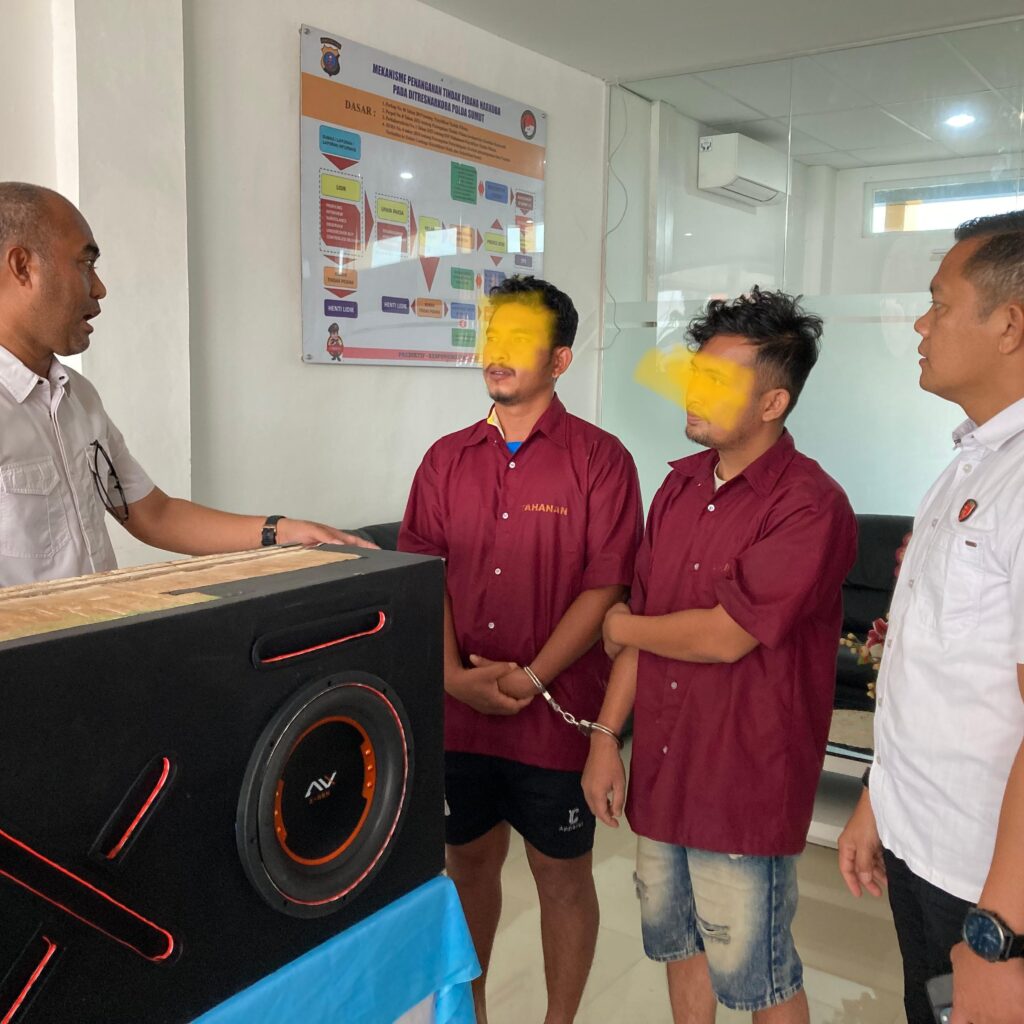 Diupah Rp50 Juta Edarkan 25 Kg Sabu ke Jambi, Dua Kurir Aceh Ditangkap Polda Sumut dengan Modus Baru