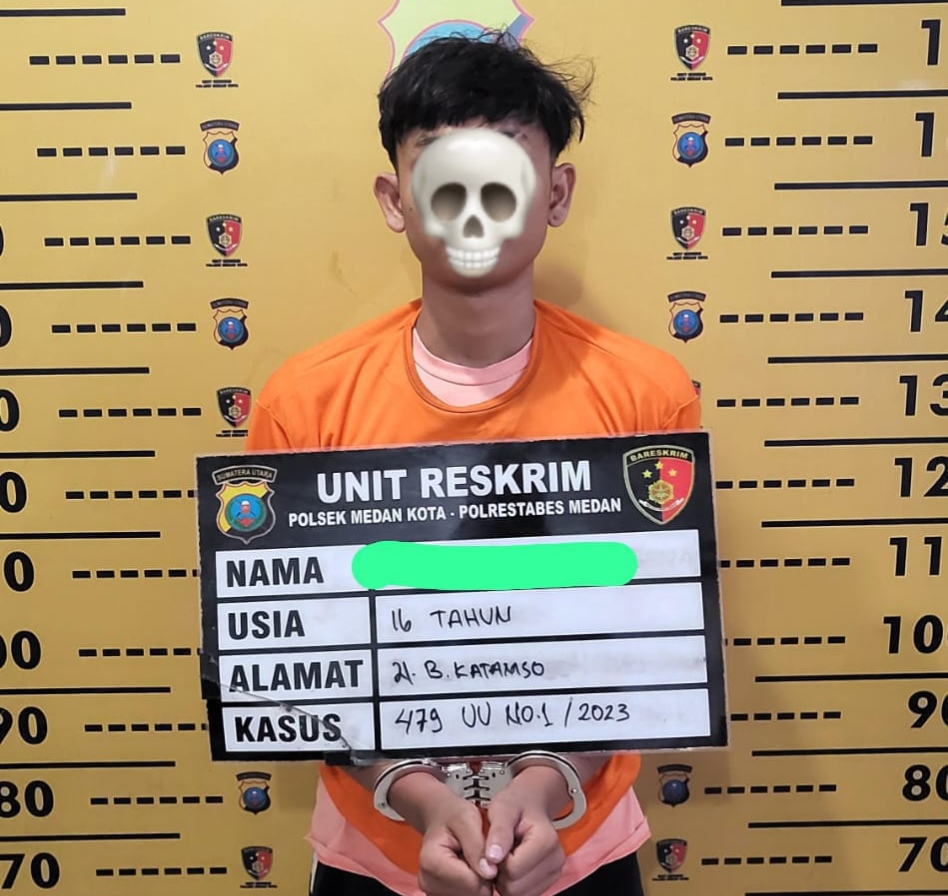 Polisi Tangkap 2 Remaja Begal IRT di Pusat Pasar, 2 Pelaku Lagi Buron