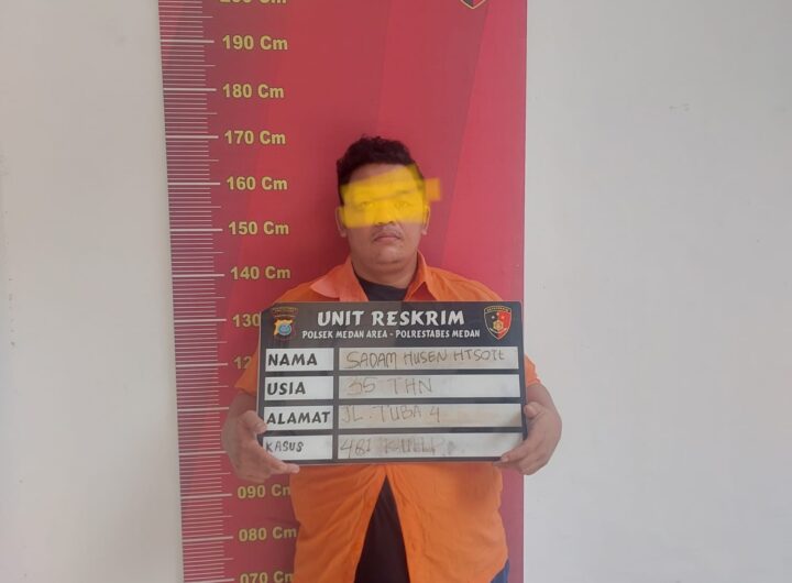 Pria Ini Curi 177,8 Gram Emas Orangtua Kandung Untuk Main Judi Online