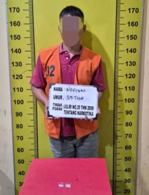Polisi Tangkap Pengedar Sabu di Galang, Barang Bukti 1,70 Gram