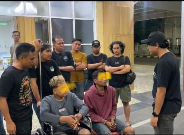 Mau Kabur, Polisi Tembak Dua Pelaku Curanmor di Kos Jalan Sei Rokan 