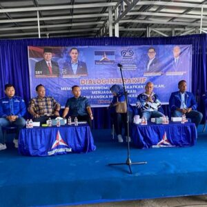 Sambut HUT ke-25, Demokrat Binjai Gelar Dialog Interaktif Bahas Ekonomi dan Demokrasi