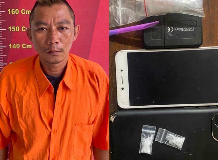 Polsek Medan Area Ringkus Pengedar Sabu di Parkiran Oyo
