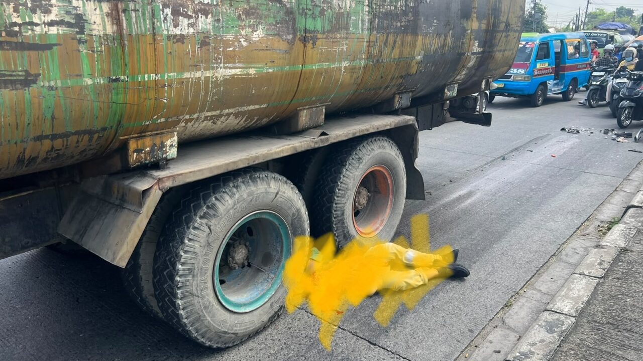 Pengemudi Ojol Tewas Terlindas Truk Tangki di Jalan SM Raja