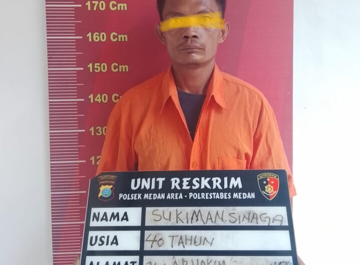 Polsek Medan Area Ungkap Maling Besi di Yuki AR Hakim