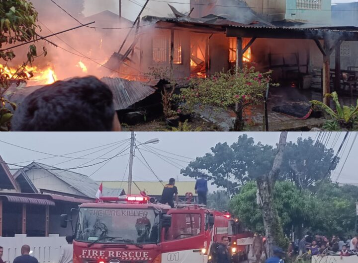 Api Mengamuk di Binjai Timur, 7 Rumah Ludes dalam Hitungan Menit, Kerugian Tembus Rp600 Juta