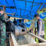 Tim Gabungan Tertibkan PETI di Pegagan Hilir, 47 Camp Hingga Mesin Dimusnahkan