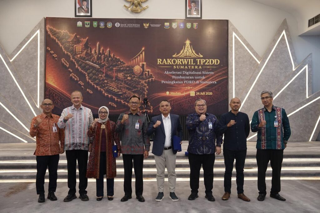 BI dan Kemenko Perekonomian Percepat Digitalisasi PDRD di Sumatera, Sumut Masuk Tiga Besar TP2DD
