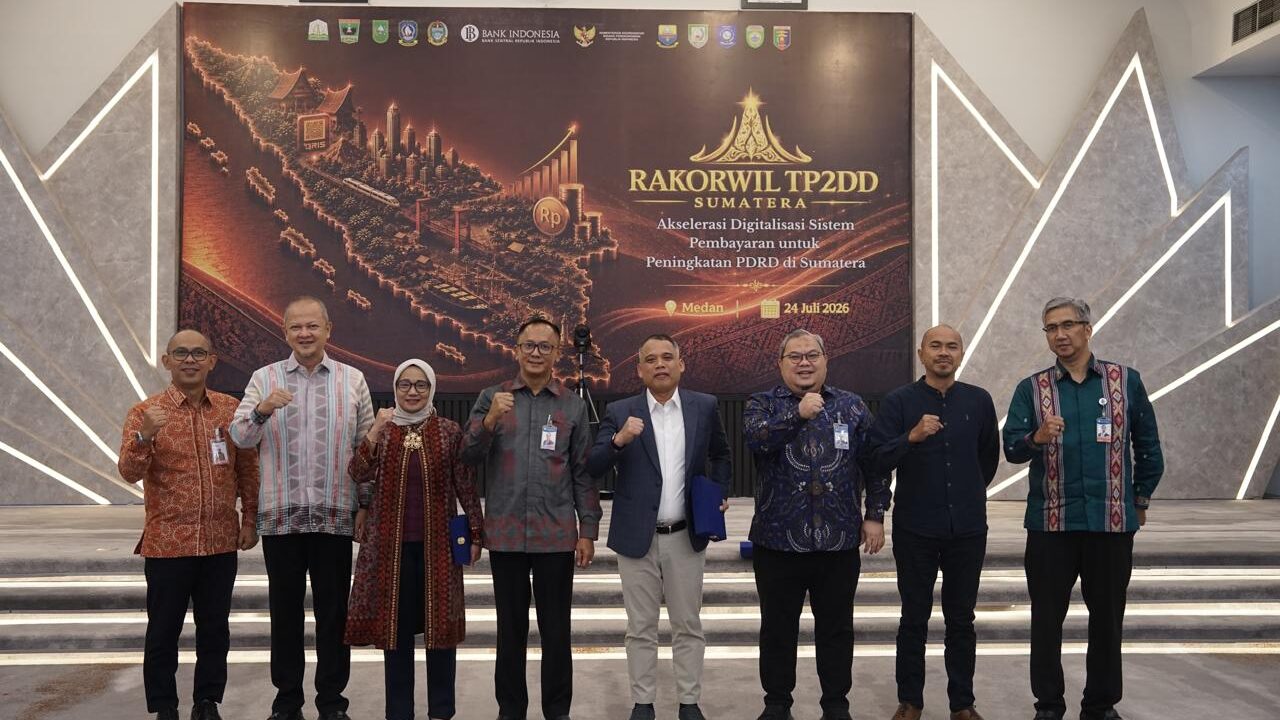 BI dan Kemenko Perekonomian Percepat Digitalisasi PDRD di Sumatera, Sumut Masuk Tiga Besar TP2DD