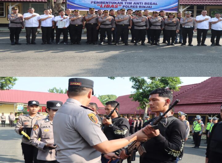 Kapolres Binjai Bentuk Kembali Tim Anti Begal "LIBAS" untuk Berantas Kejahatan Jalanan