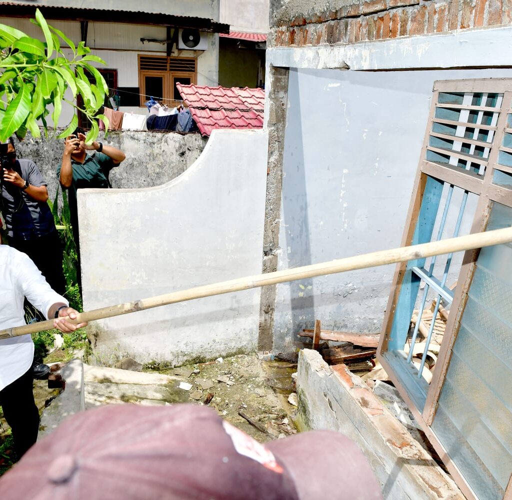 Lagi, PD AIJ Sumut Amankan Aset Pemprov di Binjai dan 5 Rumah Dinas Eks Bioskop Ria Dibongkar