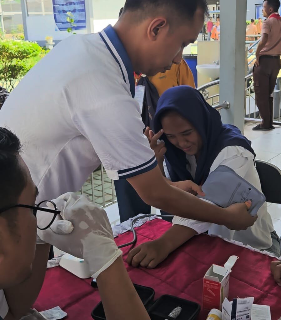 Lapas Binjai Buktikan Kemerdekaan Lewat Layanan Kesehatan Gratis untuk Warga Binaan Dalam Rangka Memyambut HUT RI ke-81