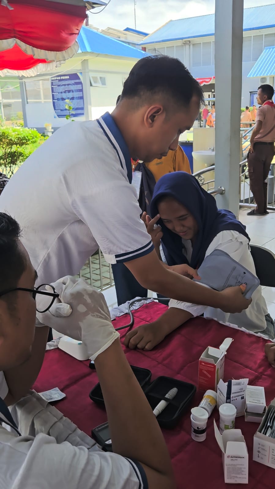 Lapas Binjai Buktikan Kemerdekaan Lewat Layanan Kesehatan Gratis untuk Warga Binaan Dalam Rangka Memyambut HUT RI ke-81