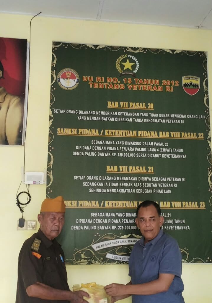 Bukan Sekadar Silaturahmi, H.M. Yusuf Ajak Generasi Muda Rawat Api Perjuangan Para Veteran