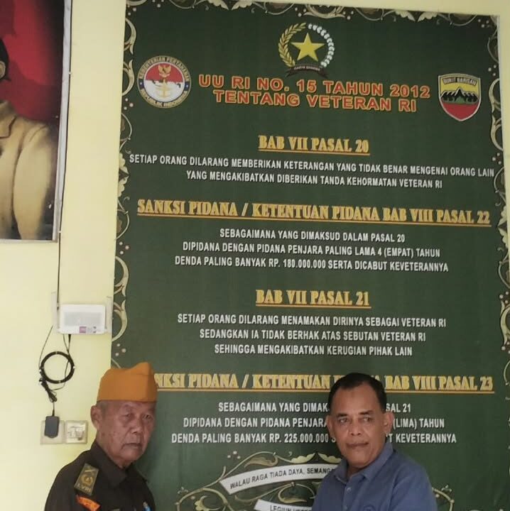 Bukan Sekadar Silaturahmi, H.M. Yusuf Ajak Generasi Muda Rawat Api Perjuangan Para Veteran