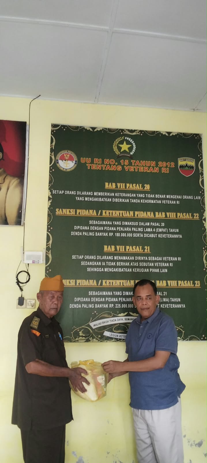 Bukan Sekadar Silaturahmi, H.M. Yusuf Ajak Generasi Muda Rawat Api Perjuangan Para Veteran