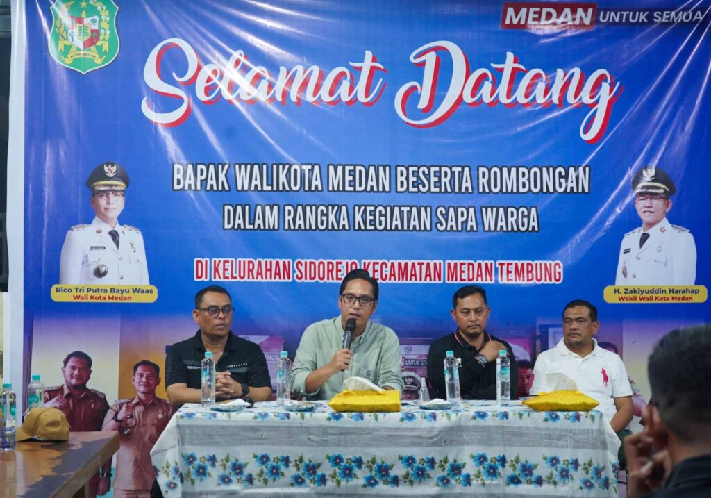 Malam Minggu, Rico Waas Serap Aspirasi  Warga Medan Tembung