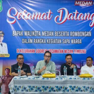 Malam Minggu, Rico Waas Serap Aspirasi  Warga Medan Tembung