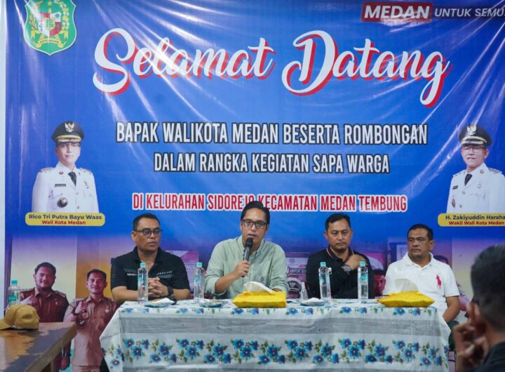 Malam Minggu, Rico Waas Serap Aspirasi  Warga Medan Tembung