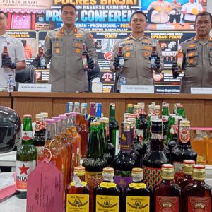Polres Binjai Bongkar 27 Kasus Kriminal dengan 34 Tersangka, Termasuk Pembuangan Bayi dan Curas