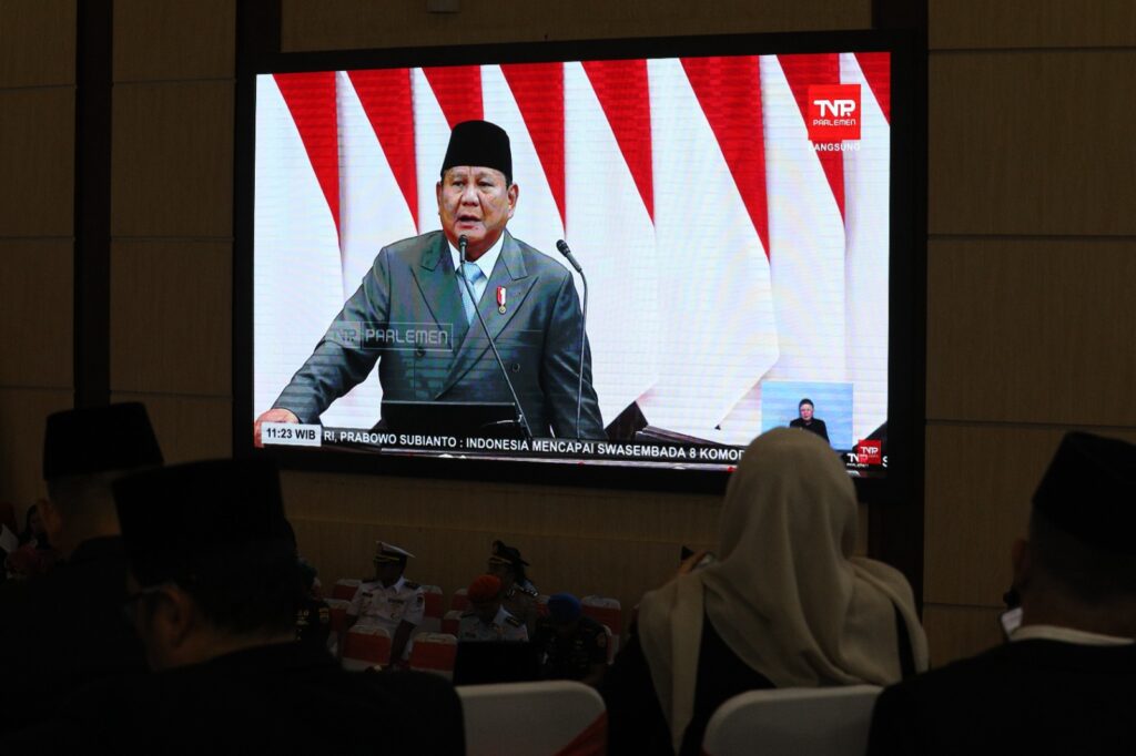 DPRD Medan Ikuti Pidato Kenegaraan Presiden pada HUT ke-81 Kemerdekaan RI