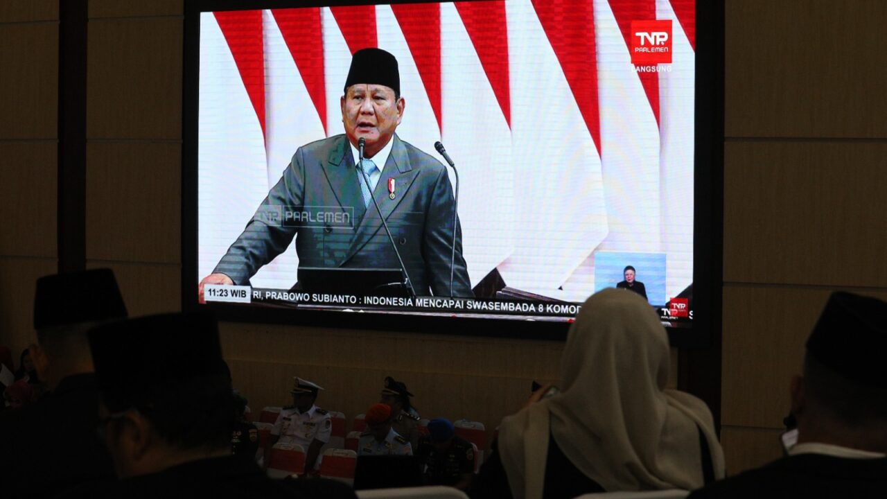 DPRD Medan Ikuti Pidato Kenegaraan Presiden pada HUT ke-81 Kemerdekaan RI