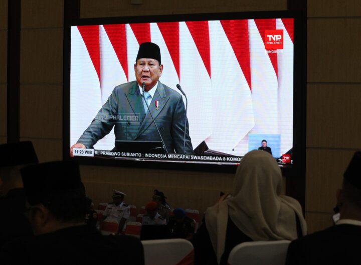 DPRD Medan Ikuti Pidato Kenegaraan Presiden pada HUT ke-81 Kemerdekaan RI