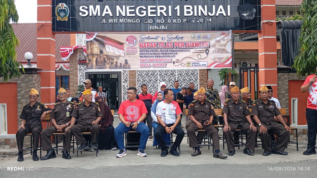 H. M. Yusuf Lepas 22 Grup Peserta Tapak Tilas di Binjai