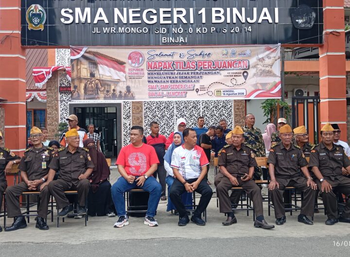 H. M. Yusuf Lepas 22 Grup Peserta Tapak Tilas di Binjai
