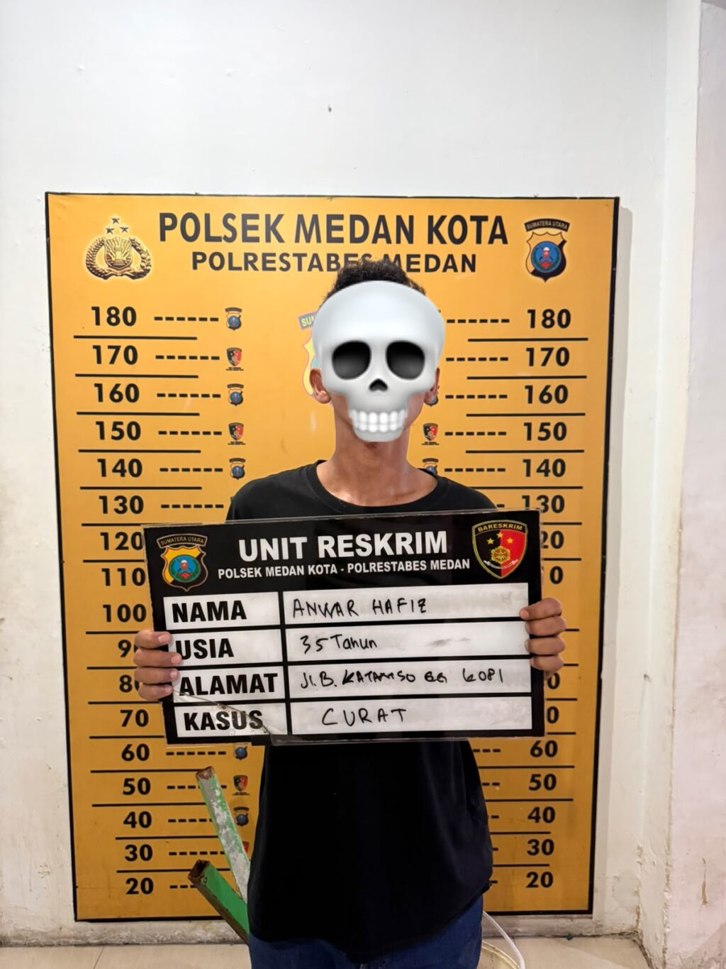 Polsek Medan Kota Tangkap Pelaku Bongkar Rumah